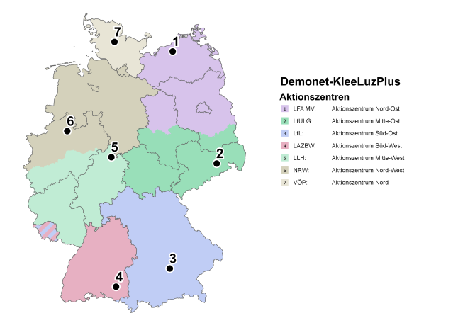 KleeLuzPlus-Aktionszentren